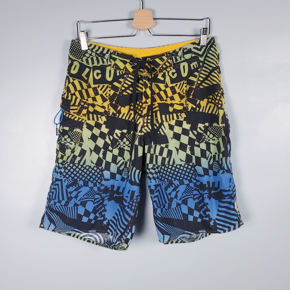 Volcom Modtech The Fade Mod board shorts Size 31